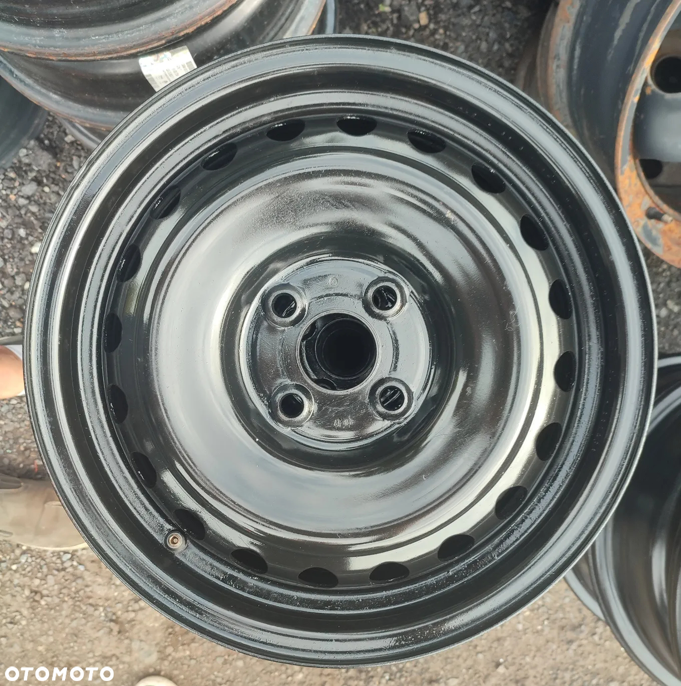 Felgi stalowe Toyota 15 cali 4x100 6Jx15 ET46 - 2
