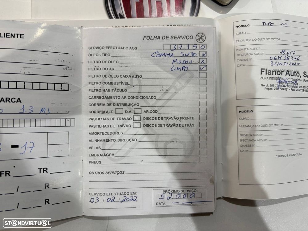 Fiat Tipo 1.3 M-Jet Lounge Tech J17 - 38