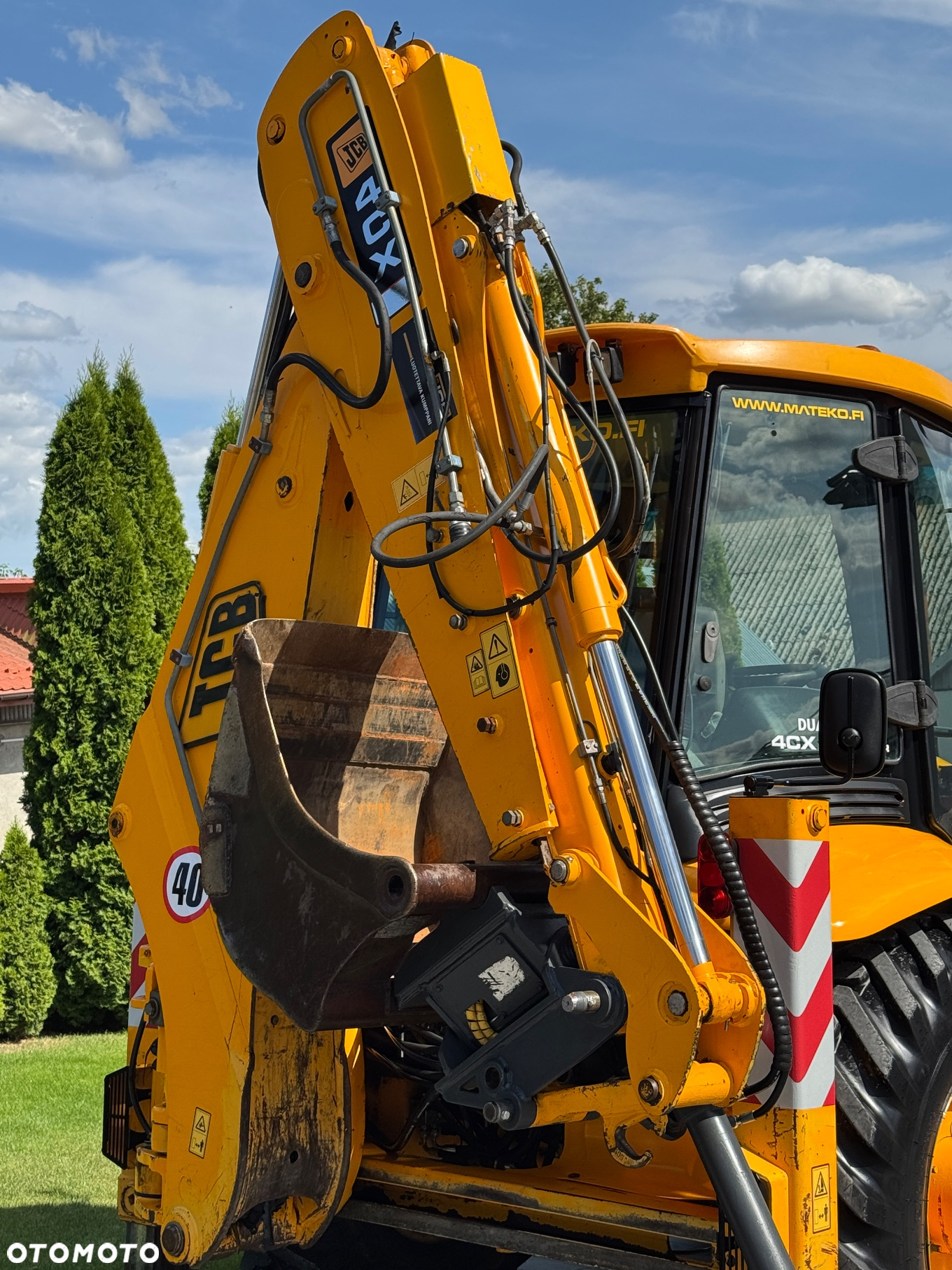 JCB 4CX!! Idealny stan!! Joystick!! Bardzo bogato wyposażona!! [koparko ładowarka] - 21