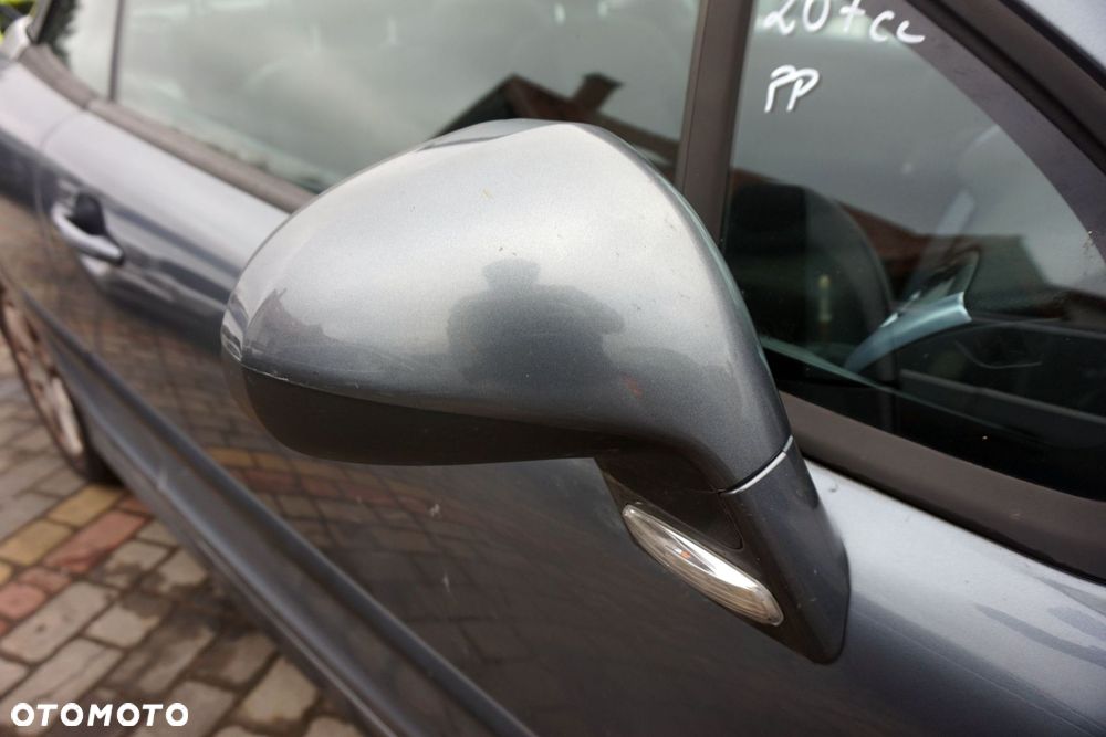 LUSTERKO ELEKTRYCZNE PRAWE 207 CC KTHC SZARY PEUGEOT 2007-2009 - 3