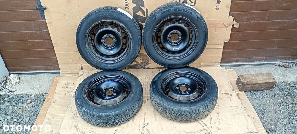 Felgi stalowe z oponami 165/70 R14 4X98 ET35 Fiat Doblo I Lift - 18