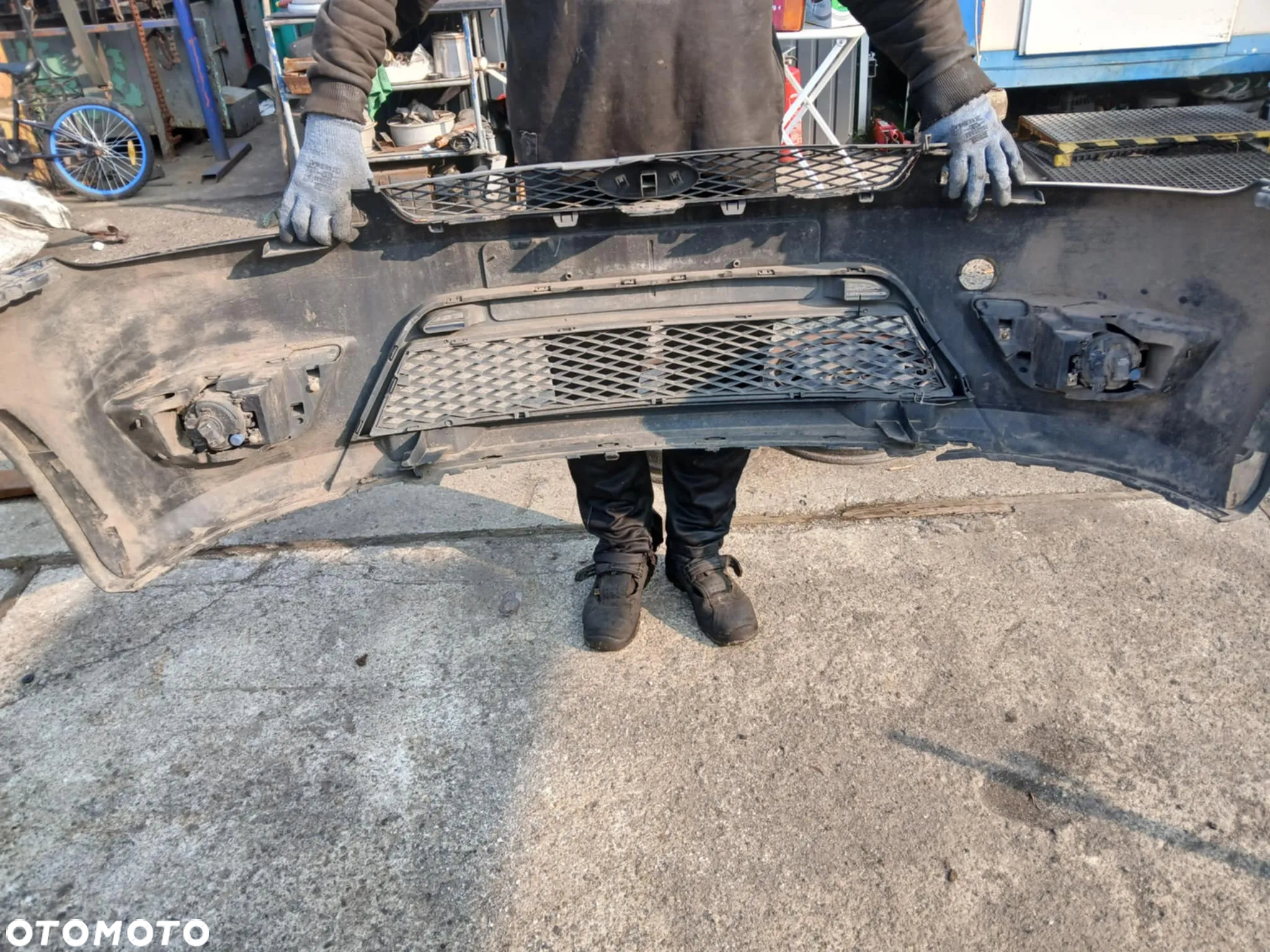 Ford Fiesta Mk6 Lift Zderzak przedni - 7
