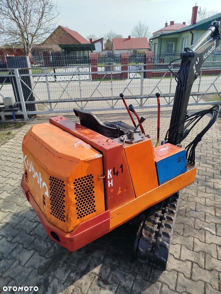 Kubota Kh41 minikoparka gąsienicowa 1400kg Sprowadzona Zobacz Film - 5