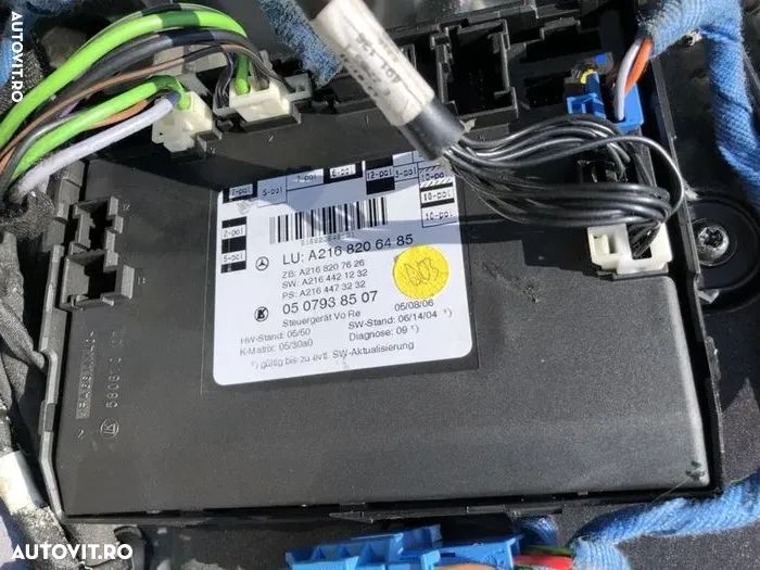 Sam modul usi mercedes CL 500 w216 butoane scaune trapă magazie cd - 4