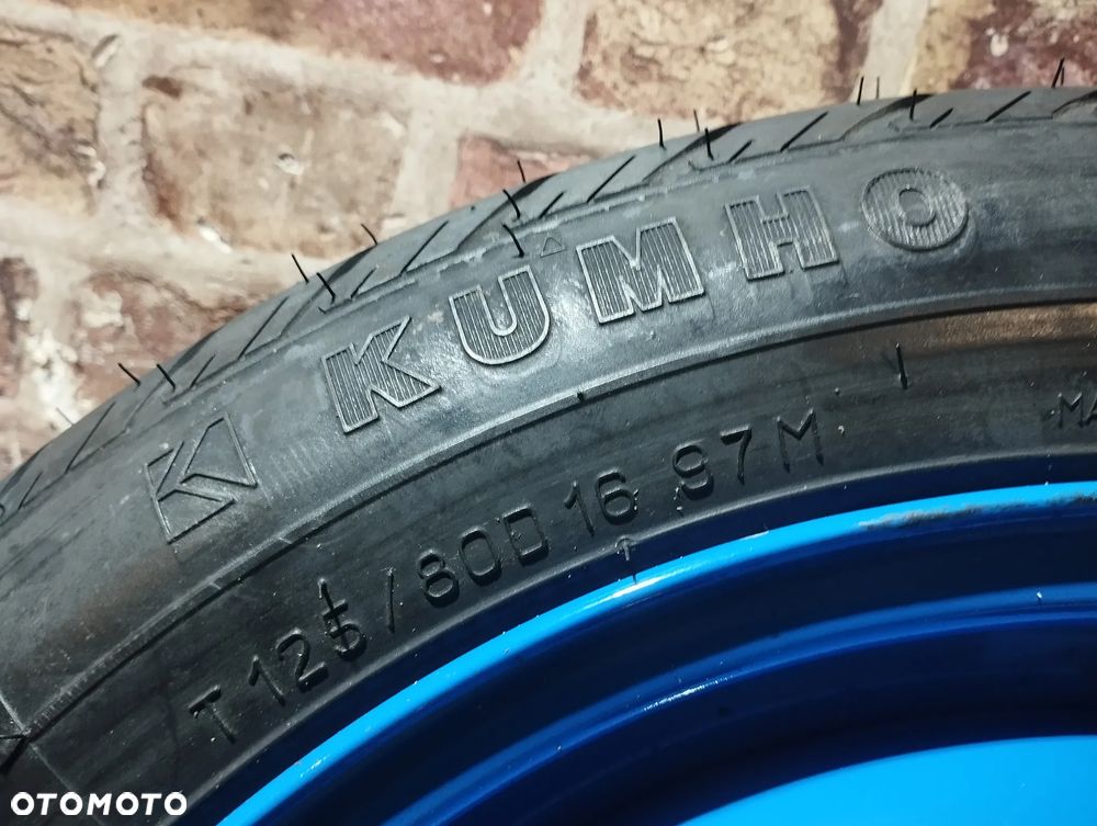 KOŁO ZAPASOWE SsangYong Tivoli T125/80/R16 66MM K4173034511 ET16 5X112 - 2