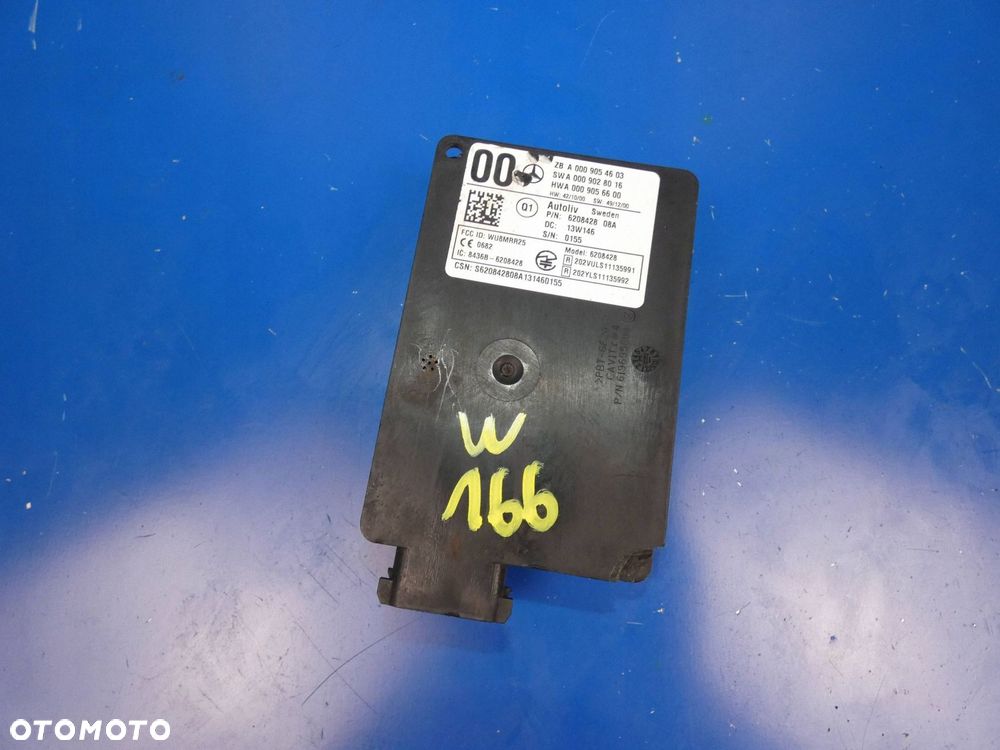 MERCEDES ML W166 GLE W117 W176 W246 MODUŁ RADAR DISTRONIC - 1