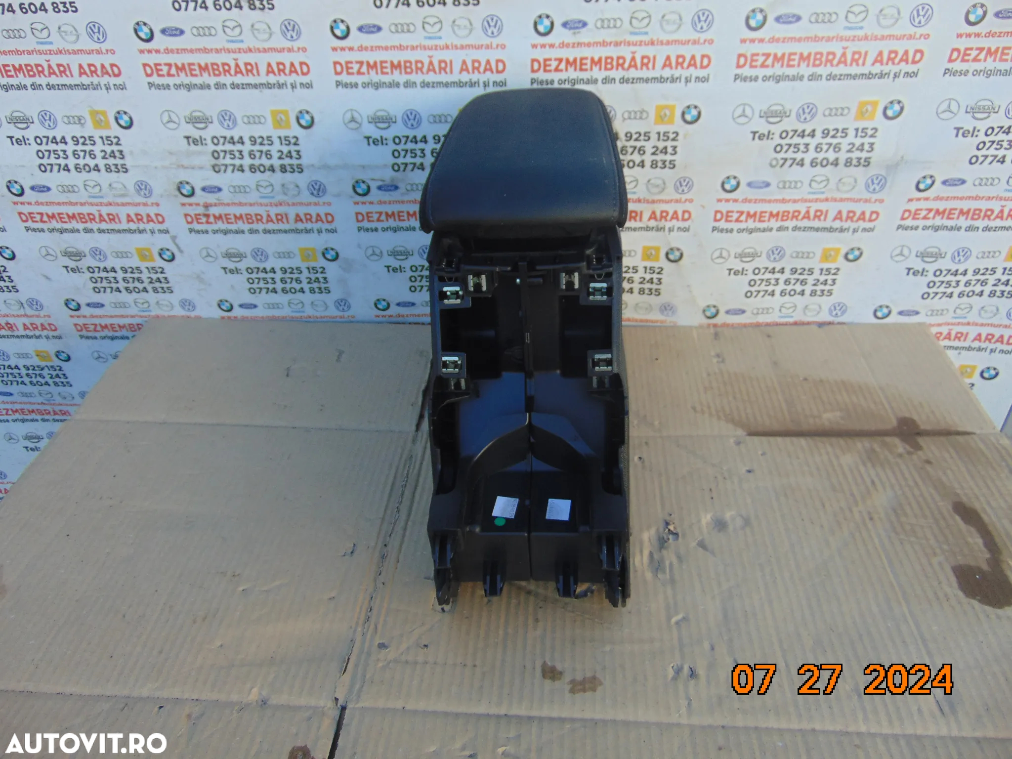 Cotiera Peugeot 208 dupa 2019 cotiera originala piele - 5