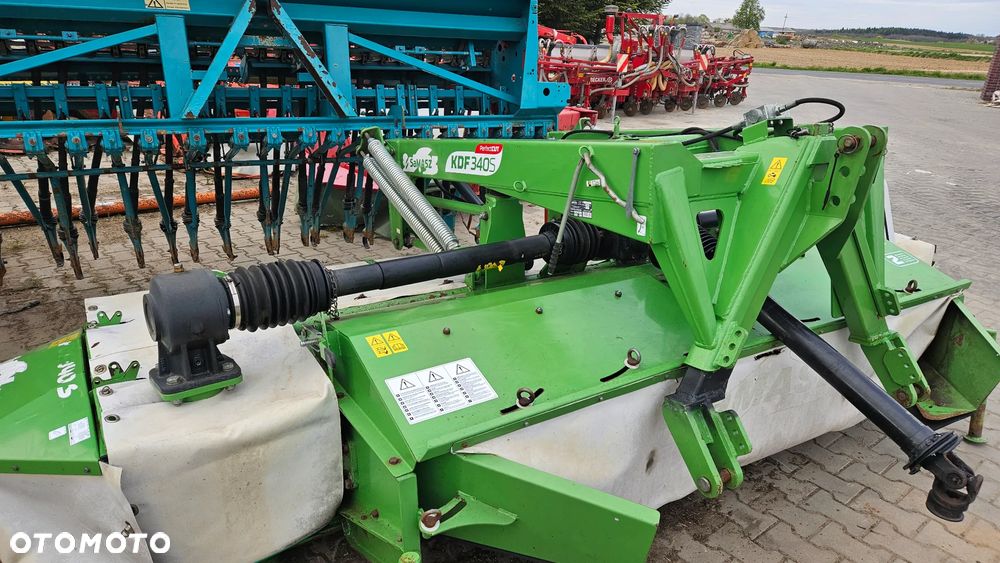 SaMasz KDD 861 S+T Kosiarka Dyskowa Motyl z taśmami  w Zestawie z Czołową kosiarką KDF 340 S - 18