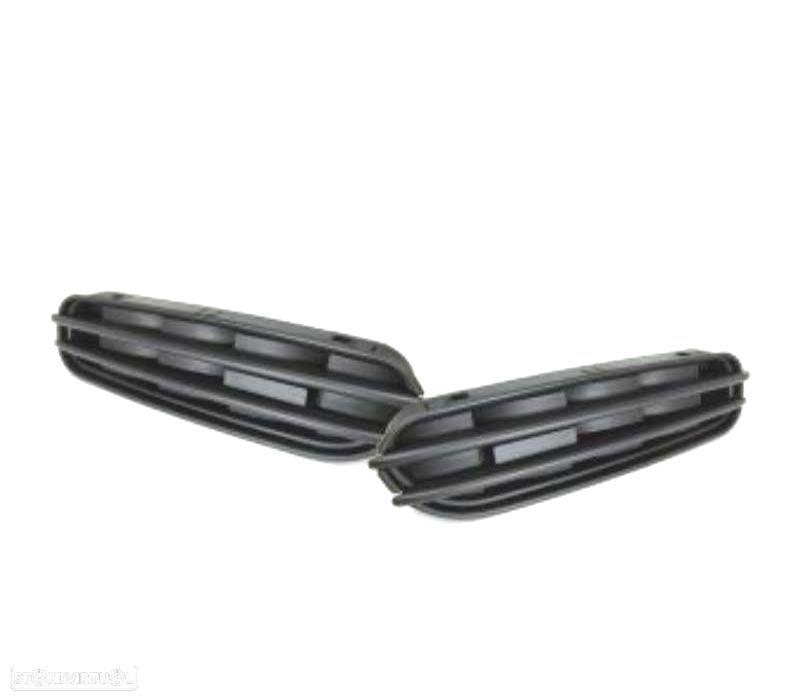 GRELHAS LATERAIS TIPO M5 PARA BMW SERIE 5 E60 E61 PRETO - 1
