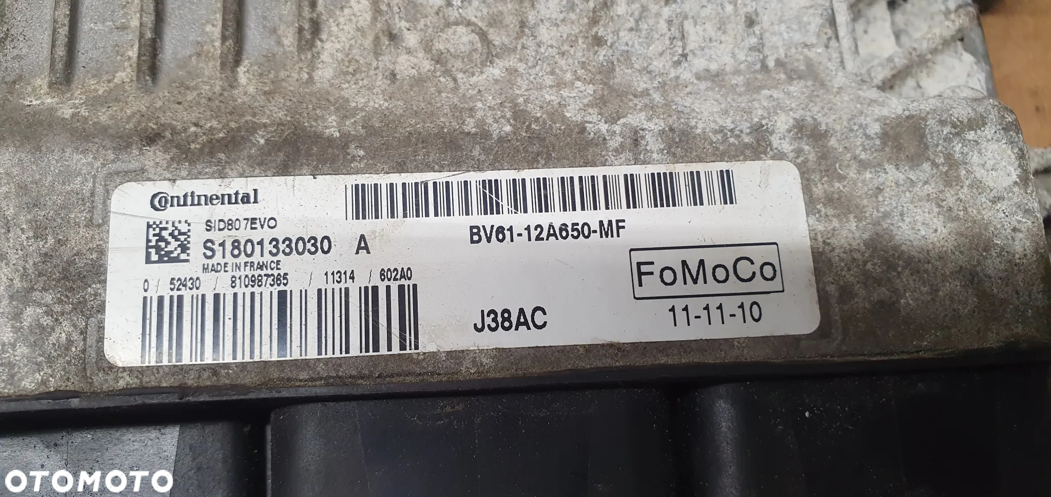 Komputer sterownik silnika Ford Focus MK3 1.6 TDCI BV61-12A650-MF - 3