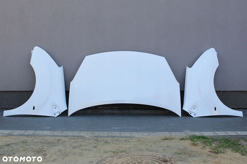 MASKA POKRYWA SILNIKA PEUGEOT PARTNER III 08-18 KOLOR BIAŁY EWP IDEAŁ - 2