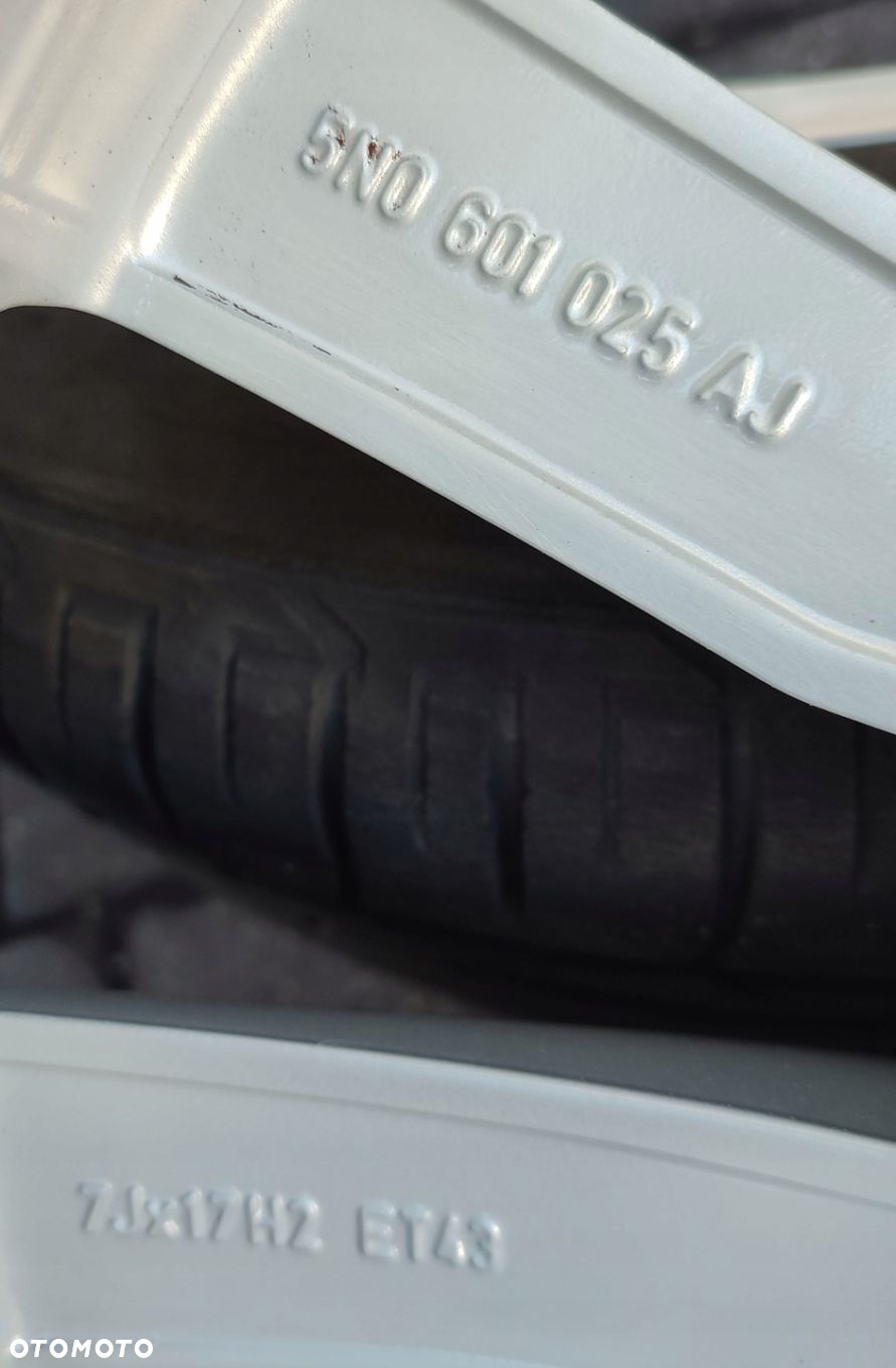 Felgi Aluminiowe Oryg. Volkswagen Tiguan Lift 17Cali 7Jx17 ET43 5x112 Bdb - 15