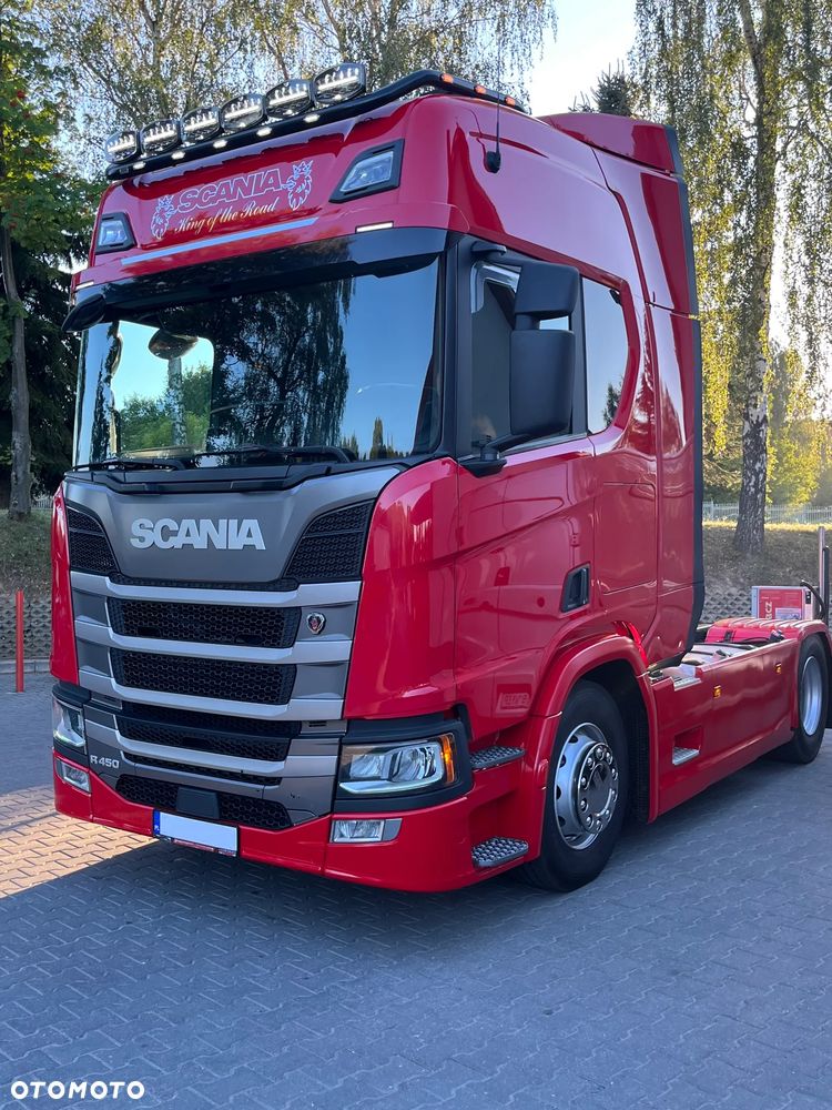 Scania Scania R450//BOGATA WERSJA//FULL AIR//RETARDER//KLIMA//NAWIGACJA//RADAR//FULL LED//HYDRAULIKA//PRZÓD/TYŁ NA PODUSZKACH - 6