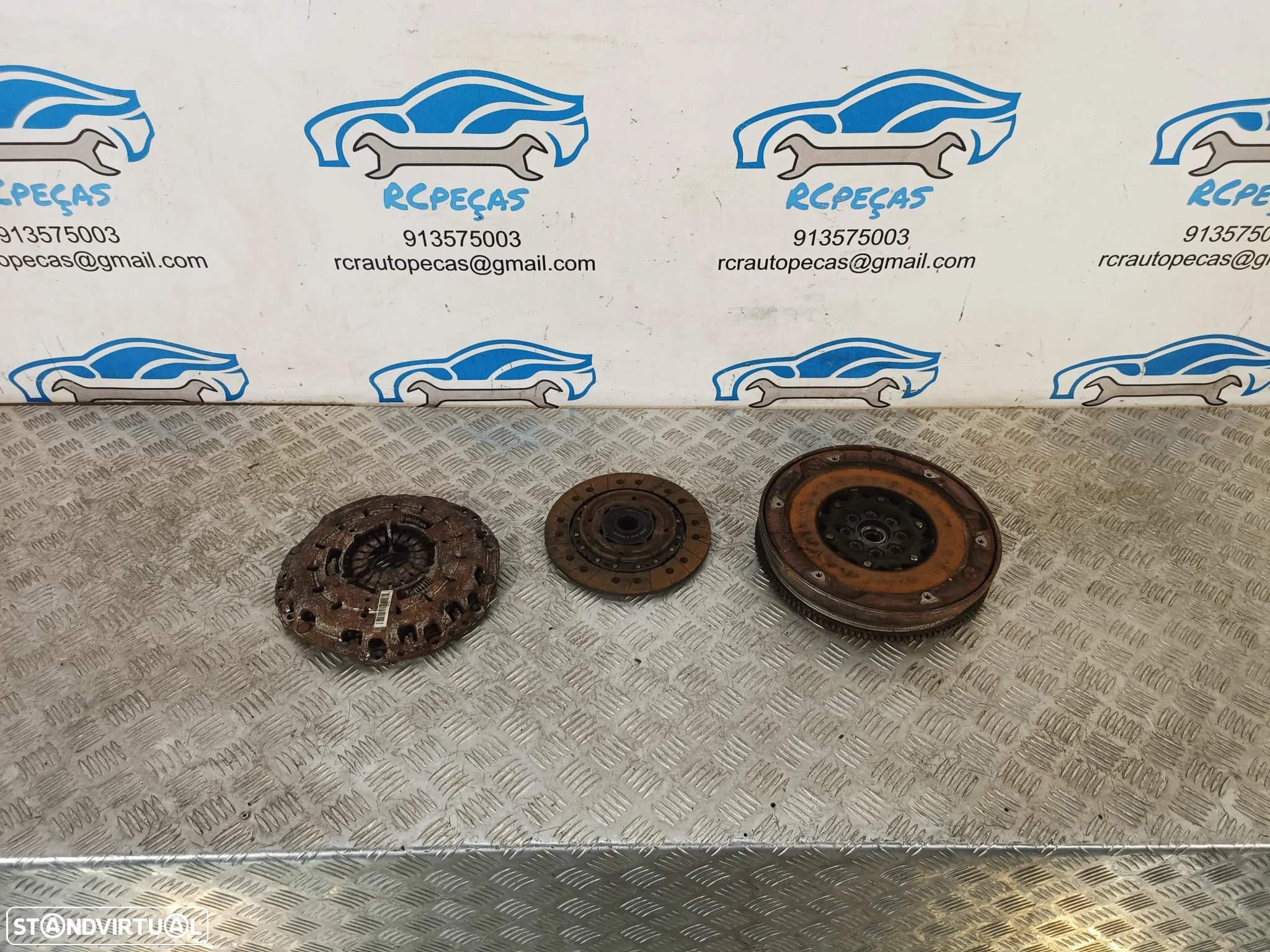 KIT BIMASSA VOLANTE MOTOR EMBRAIAGEM BMW SERIE 3 F30 116D N47D16A 21217615630 761562701 761601401 BMW F80 N47D16A - 4