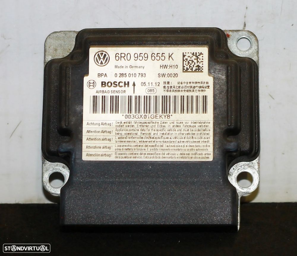 CENTRALINA DE AIRBAG VW POLO 6R - 2