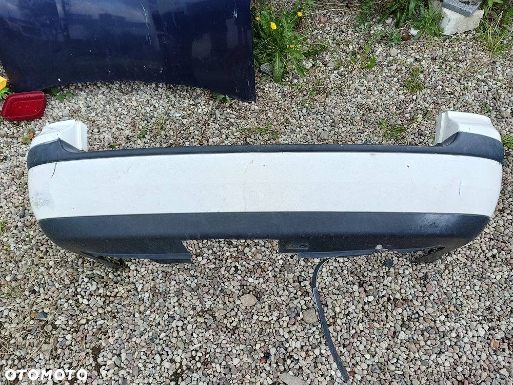 VW GOLF 4 IV KOMBI ZDERZAK TYL TYLNY BIAŁY - 1