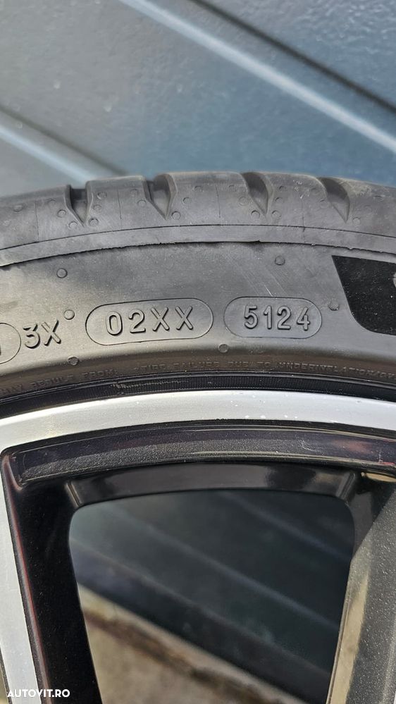 Oferim spre vanzare roti vara Audi A7 cu anvelope Michelin Pilot Sport 5  255/35/RZ21 - 16