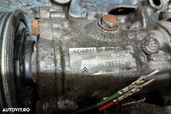 Compresor AC 9678656080 9678656080 Peugeot 508 1 [2010 - 2014] wagon - 5