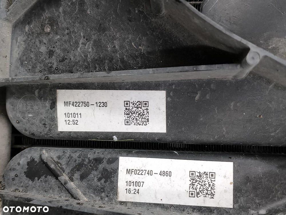 CHŁODNICA WODY Z WENTYLATOREM HONDA CIVIC VIII MF022740-4860 2.2 - 2