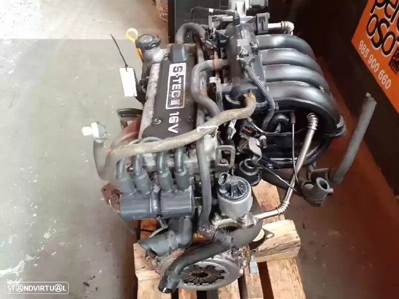MOTOR COMPLETO CHEVROLET AVEO / KALOS FASTBACK 2009 -B12D1 - 3