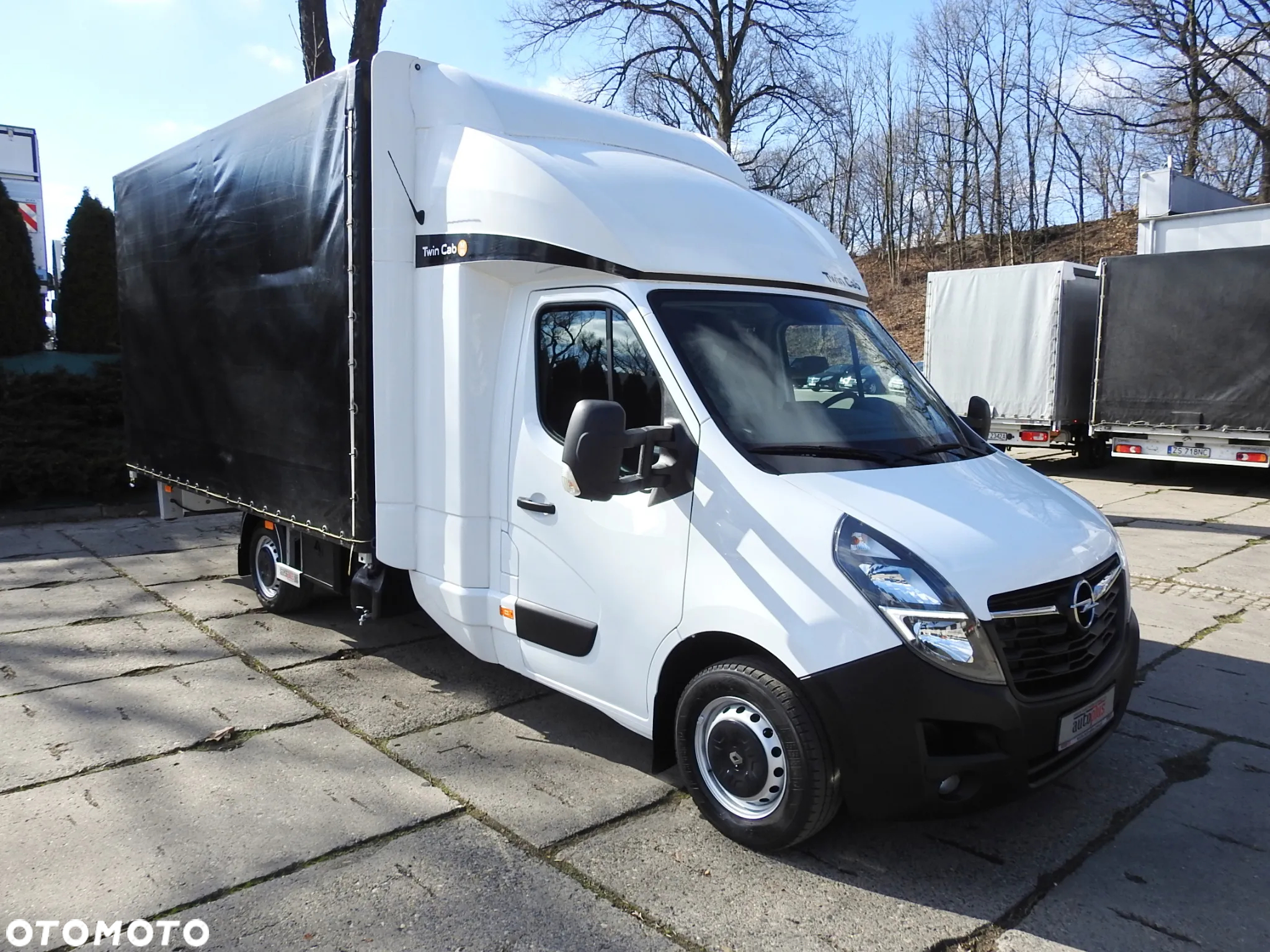 Opel MOVANO PLANDEKA 10 PALET WEBASTO TEMPOMAT KLIMATYZACJA LEDY PNEUMATYKA 165KM [ 268037 ] - 5