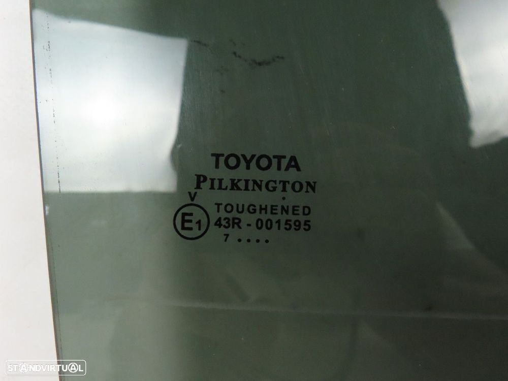 Vidro da porta Escurecido Direito/Trás Seminovo/ Original TOYOTA AURIS TOURING S... - 2