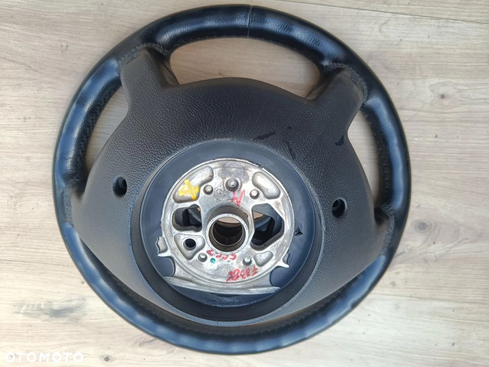 MERCEDES W211 KIEROWNICA CZARNA SKÓRZANA - 9