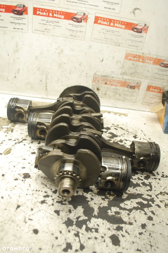 WAŁ KORBOWY KOMPLETNY + TŁOKI + KORBY 038105189B 1.9 TDI AVB AUDI VW SEAT SKODA - 2