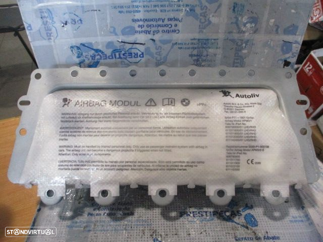 Kit Airbags 39923039803 611012000B 608739700C  33678383902 618634800B  609531100C   34526850783  0265020292  BMW F10 2012 525 XDRIVE 2.0D 4X4 218CV 4P PRETO SEM TABLIER - 2