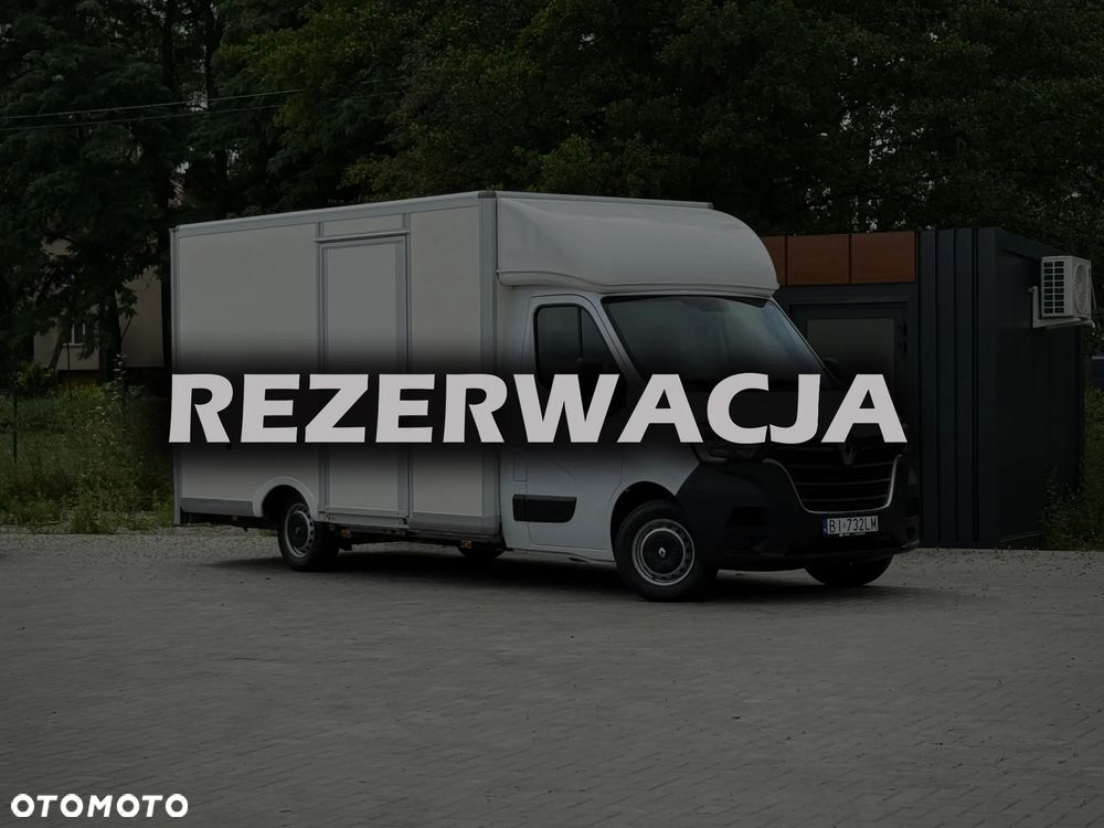 Renault Master 2.3 DCI 165KM / Kontener 4,35m Niskopodwoziowy + Drzwi Boczne / 2023 ROK PRODUKCJI / 153.082KM Przebieg / Serwis ASO / Zarejestrowany w PL