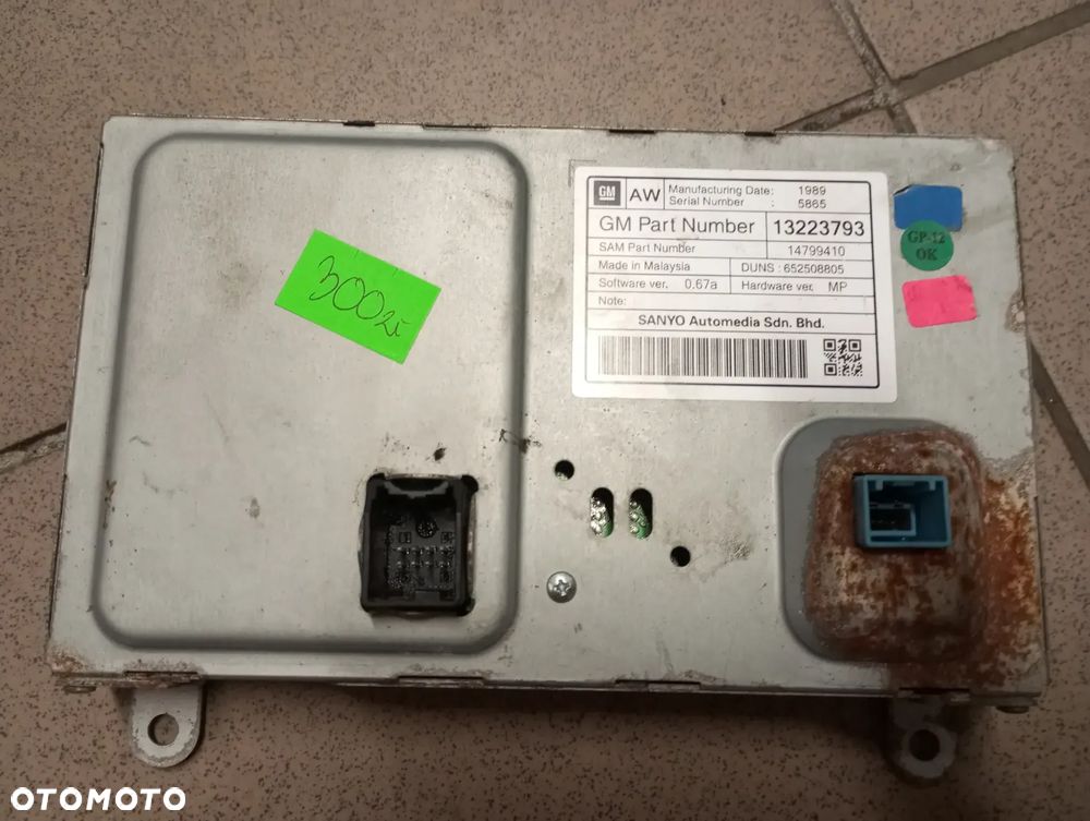 Wyświetlacz ekran Opel Insignia A Astra J 13223793 - 2