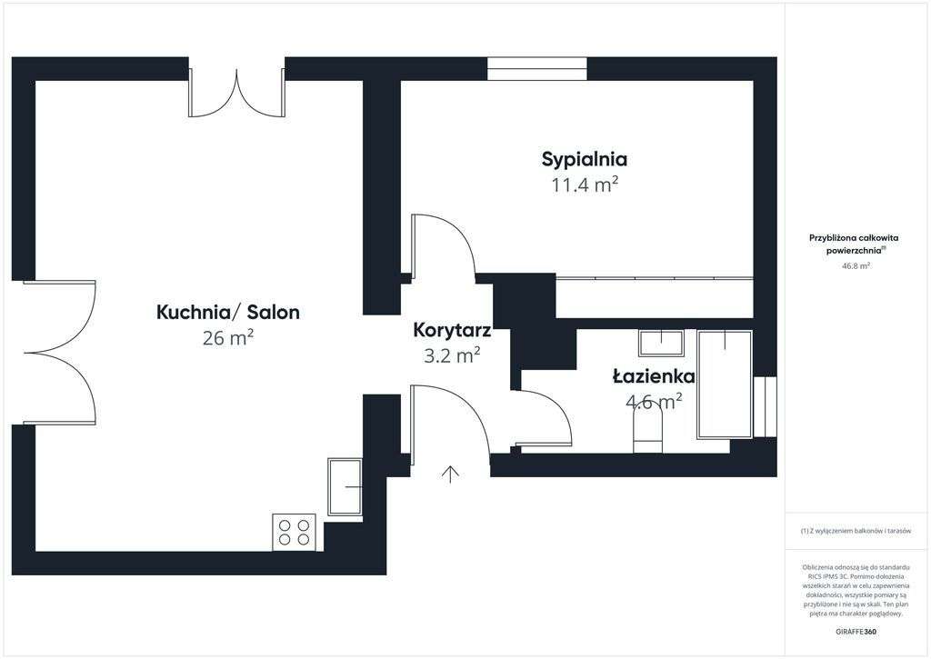 48m² z ogródkiem + parking | Blisko lasu!