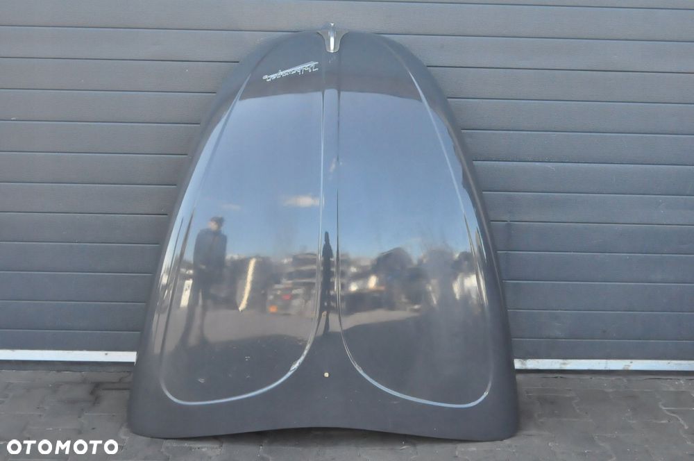 VOLKSWAGEN GARBUS BEETLE 1300 MASKA POKRYWA KOMORY SILNIKA KLAMKA NAPIS - 1