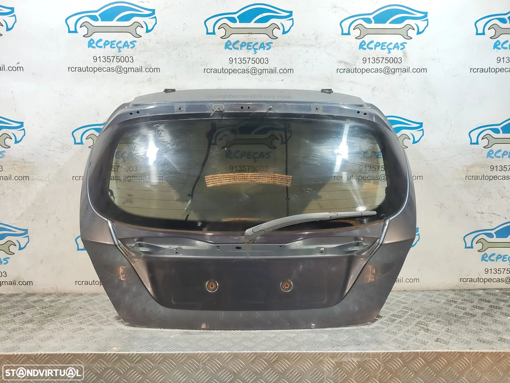 Porta / Tampa da Mala Ford Fiesta VI 6 MK6 em Cinza / Cinzento - 1