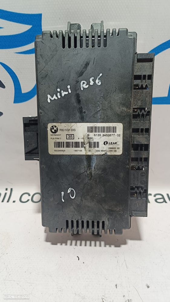 CENTRALINA MODULO LUZ LUZES INTERIOR FOOTWELL MINI COOPER R56 LCI 6135345267702 61353452677 345267702 3452677 R55 R55 LCI CLUBMAN R56 R57 R57 LCI CABRIO R58 COUPE R59 ROADSTER R60 COUNTRYMAN R61 PACEMAN - 2
