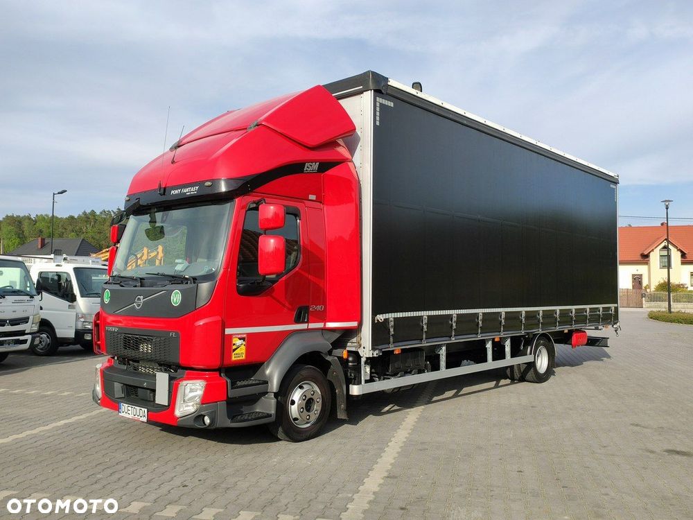 Volvo FL12.240 E6 Firana Tył Drzwi Dach Zsuwany Bogato Wyposażony !!! - 5