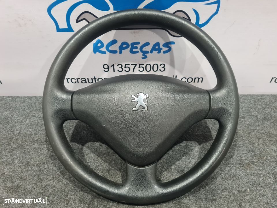 VOLANTE GUIADOR COMPLETO PEUGEOT 207 AIRBAG - 1