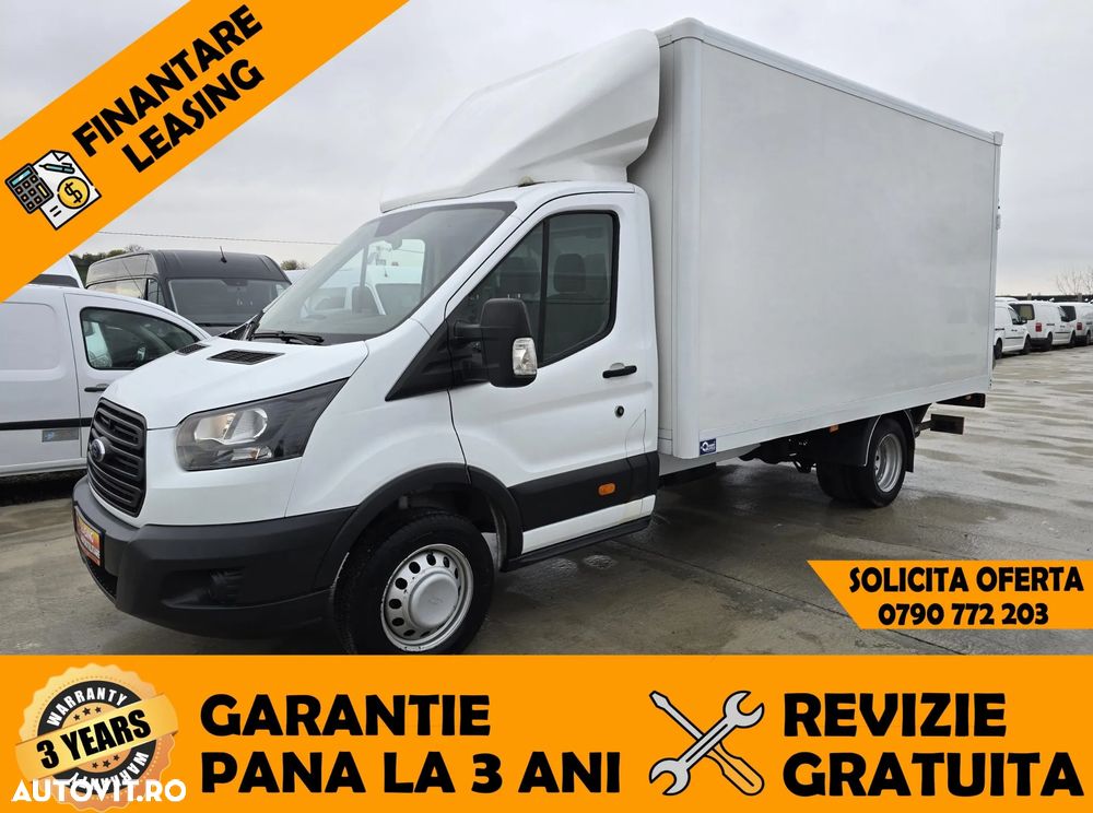 Ford Transit KOFFER L=4.20m AXA DUBLA + Lift Hidraulic - 2