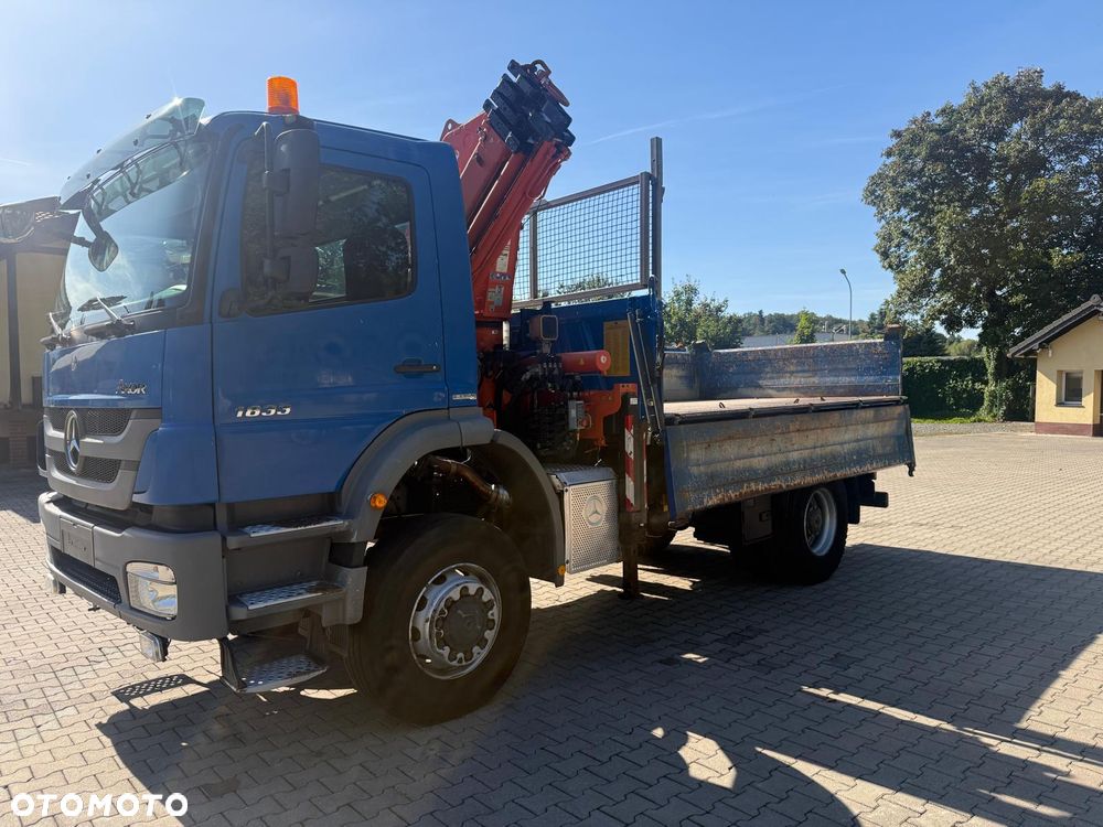 Mercedes-Benz 1833 AXOR AK wywrotka 4x4 3-str. z dużym HDS ALTAS 165.2 - 11