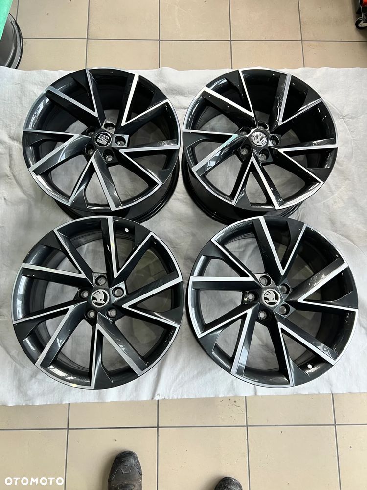 NOWE Felgi Aluminiowe SKODA OCTAVIA SUPERB KAROQ KODIAQ VOLKSWAGEN SEAT 19" - 1