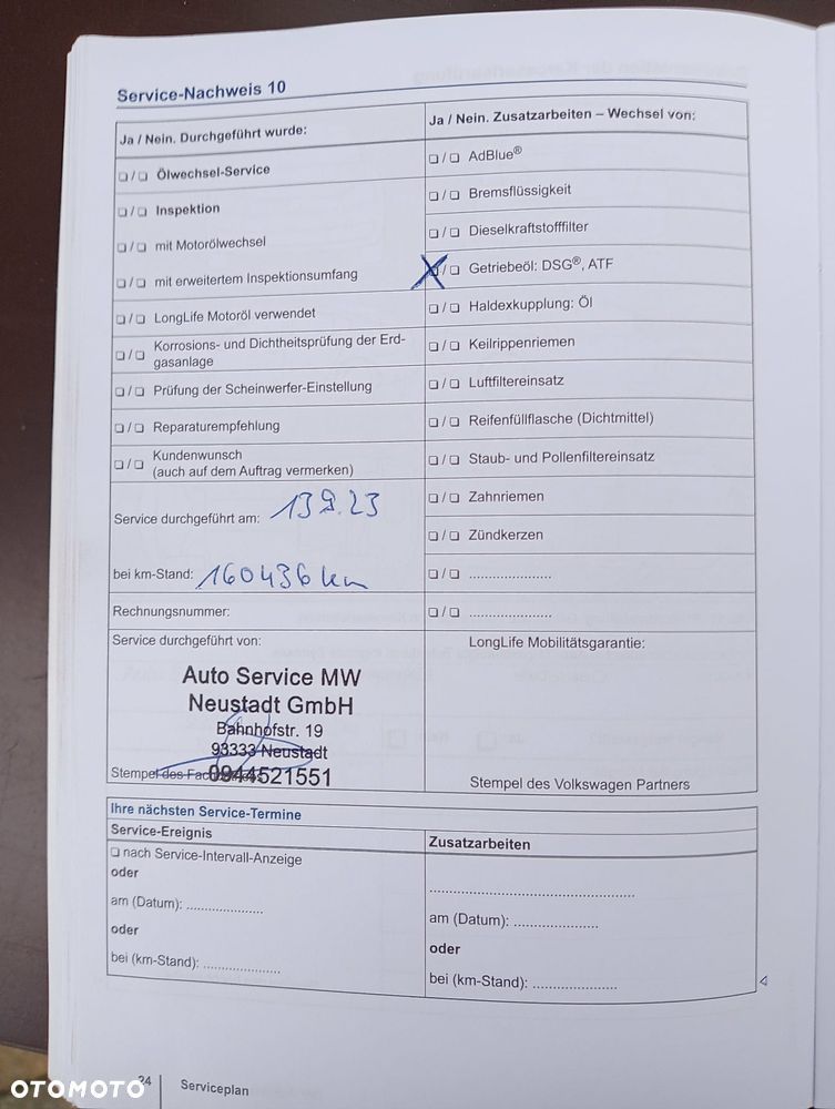 Volkswagen Touran 2.0 TDI SCR (BlueMotion Technology) DSG Comfortline - 36