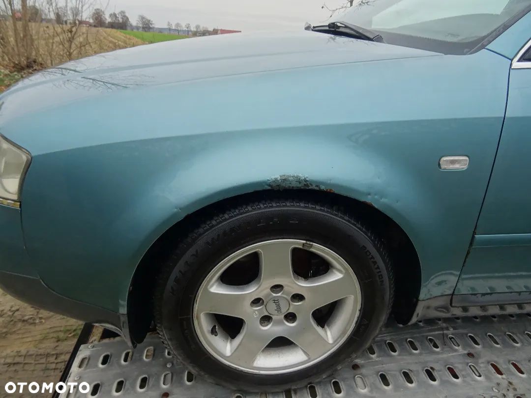 AUDI A6 C5 LX6V BŁOTNIK LEWY PRZÓD PRZEDNI - 1