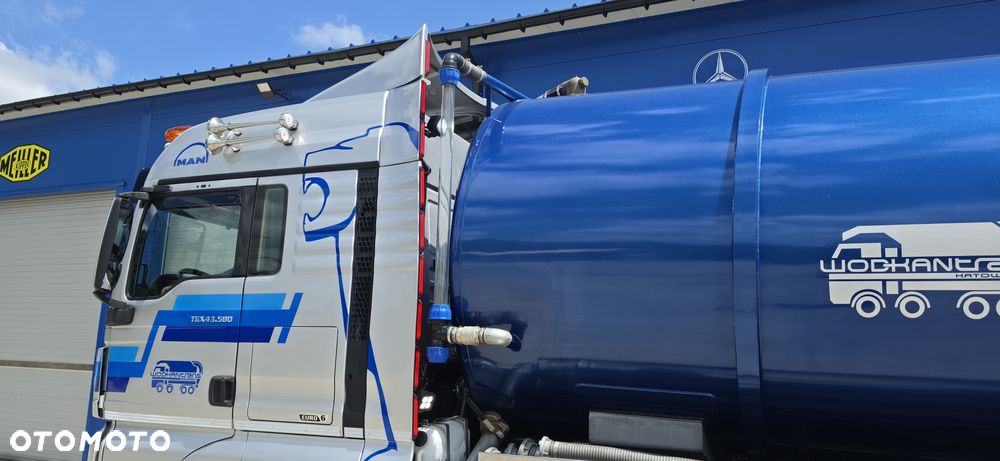 MAN TGX 43.580 10x4 asenizacyjny cysterna 32m3 DEMAG beczka zabudowa 2024 - 12