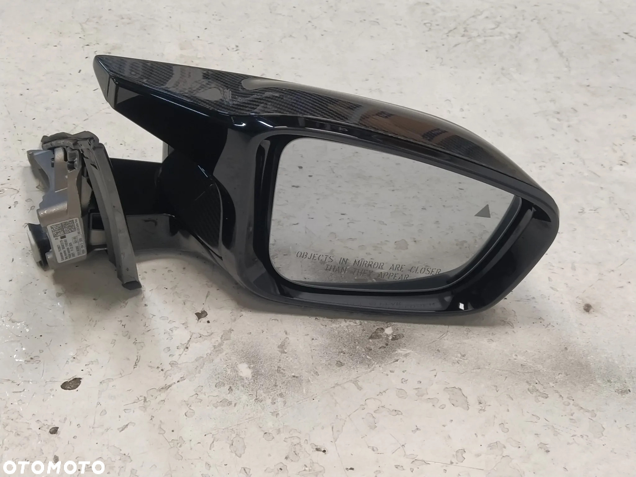 BMW M3 G20 G21 COMPETITION M-PAKIET LUSTERKO ZEWNĘTRZNE KAMERA ASYSTENT PRAWE 9 PIN CARBON NOWY ORYGINAŁ - 13