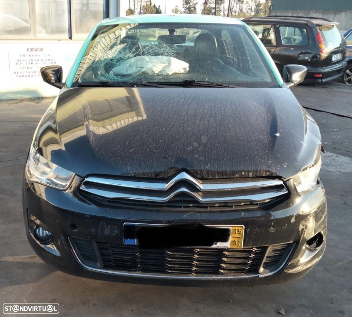 Citroen C-Elysée 1.6 HDI de 2015 disponível para peças 9HJ 9HP - 3