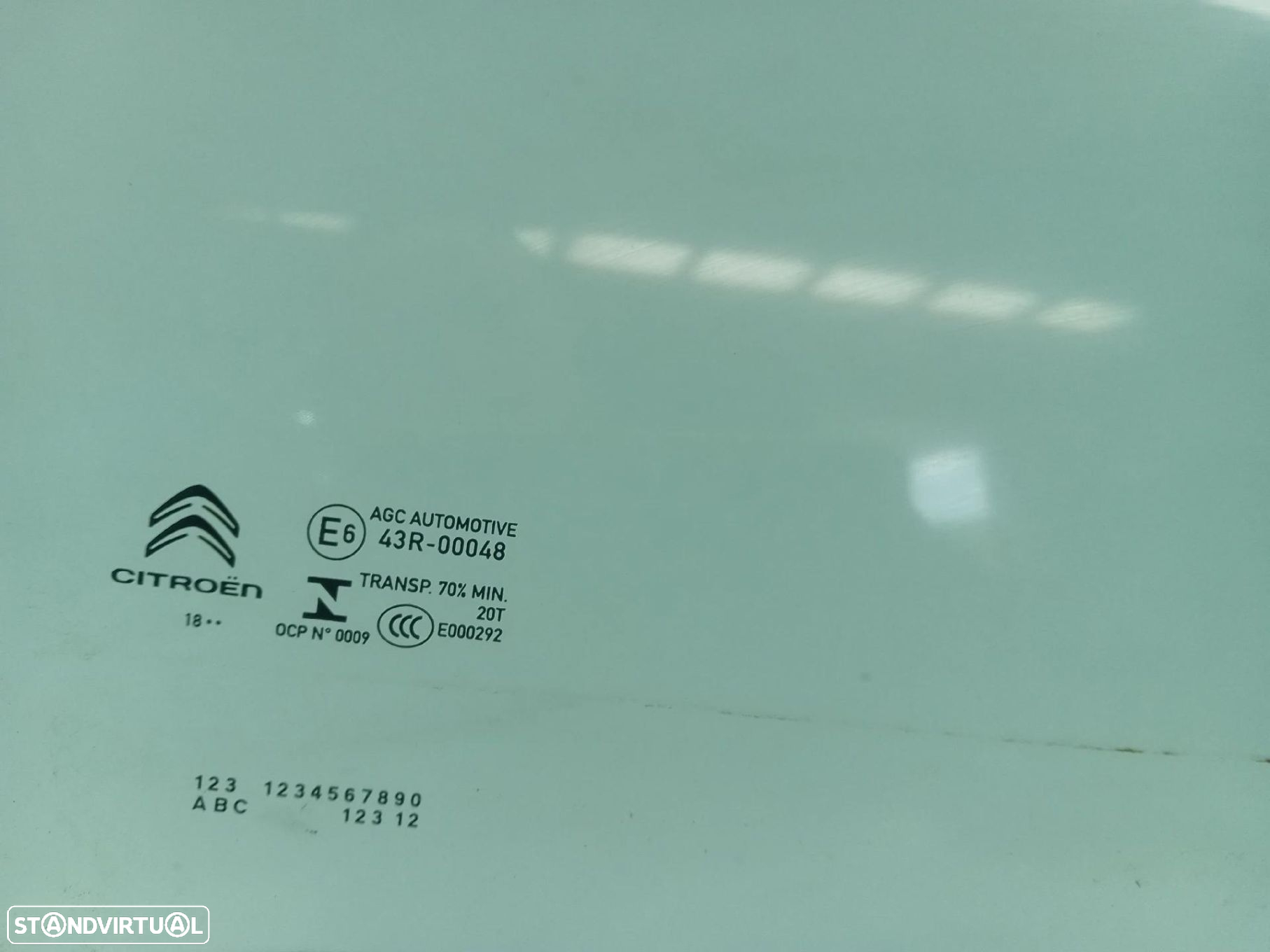 Vidro porta frente direita CITROËN C3 III (SX) - 2