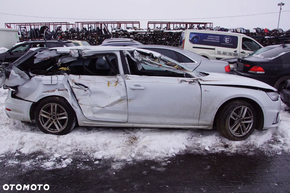 Auto na części - Audi A4 B9 S-Line 2.0 TFSI 190 KM DLVA TFE LS9R 2018R Silnik Skrzynia Drzwi Błotnik Zderzak Klapa Lampa Lusterko Szyba Deska Kokpit Sterownik Moduł Czujnik Licznik Wyświetlacz Panel Kierownica - 3