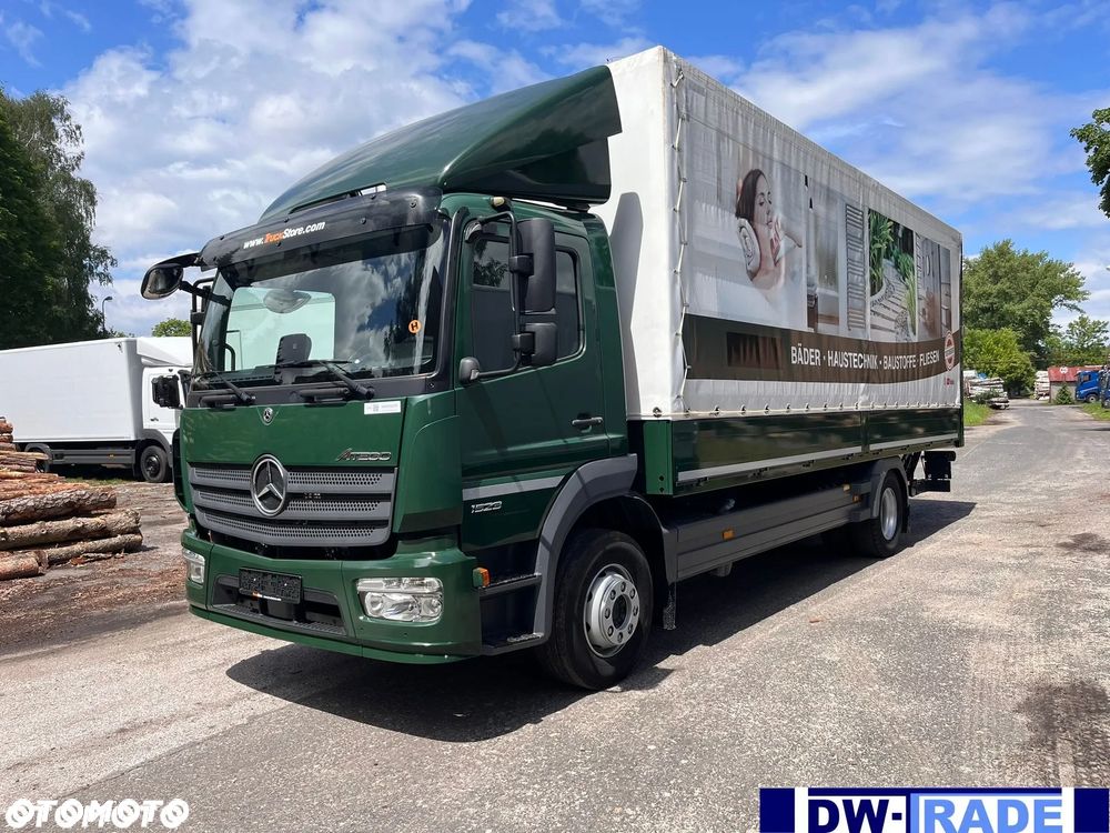 Mercedes-Benz ATEGO 1523L BURTO-PLANDEKA | Winda | E-6