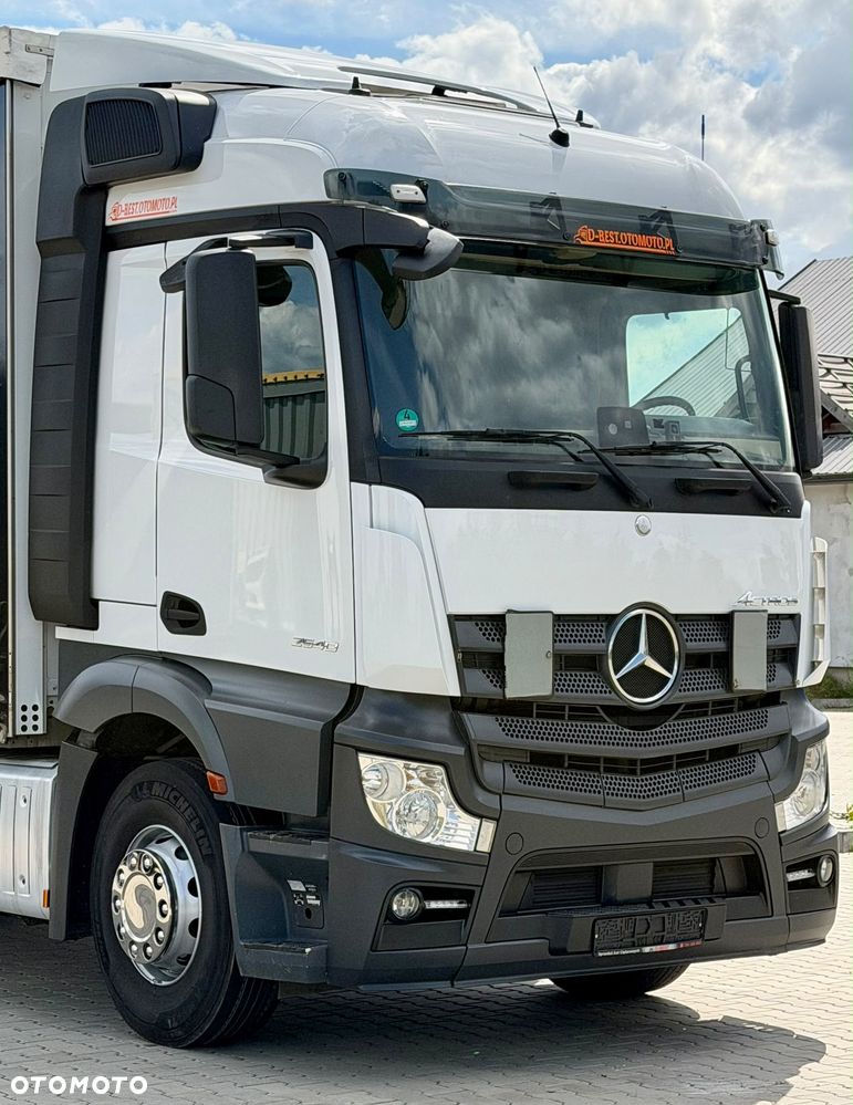 Mercedes-Benz ACTROS 2540 / FIRANKA / WINDA / 18 EUROPALET / EURO 6 / AUTOMAT / 14 450 KG ŁADOWNOŚCI / 2018 ROK - 8