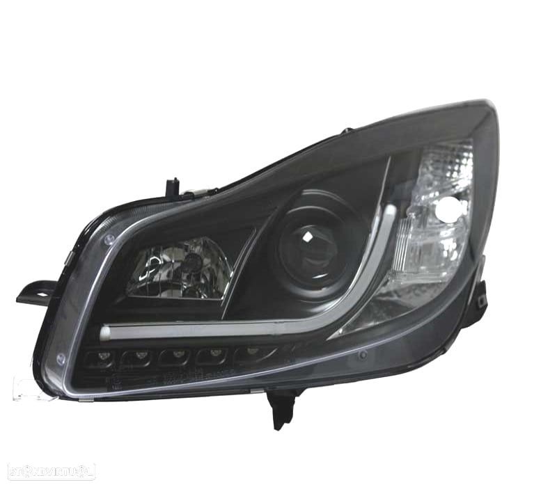 FARÓIS FRONTAIS OPEL INSIGNIA TUBE LIGHT LED LIM. SPORTSTOURER 08-13 - 2
